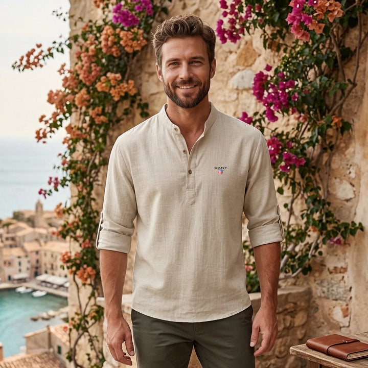 GANT® Casual Henley Skjorta