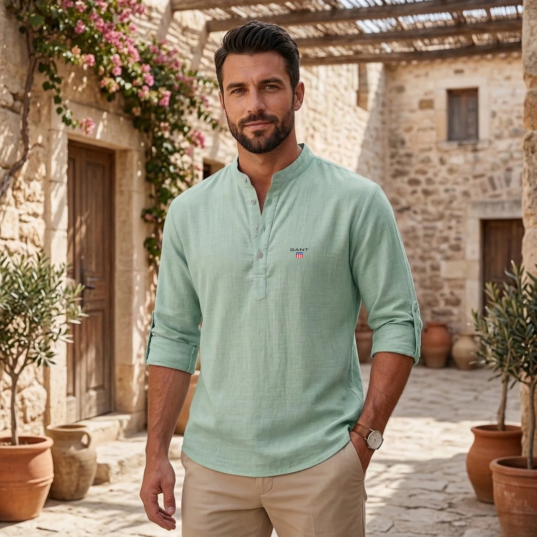 GANT® Casual Henley Skjorta