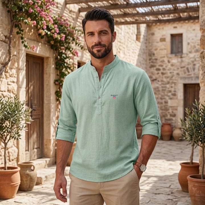 GANT® Casual Henley Skjorta