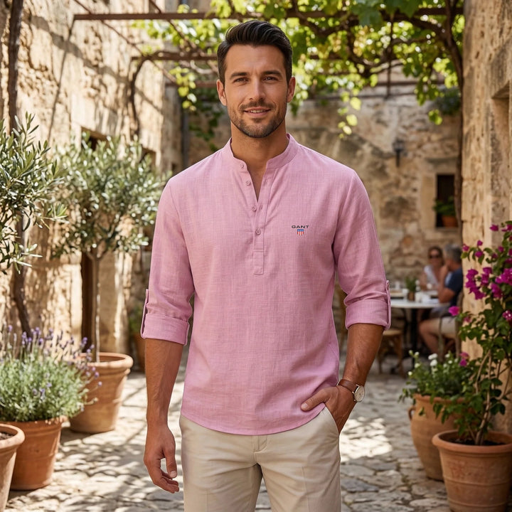GANT® Casual Henley Skjorta