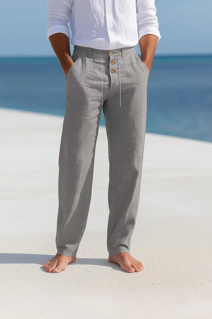 Adrian | Eleganta sommar linnebyxor